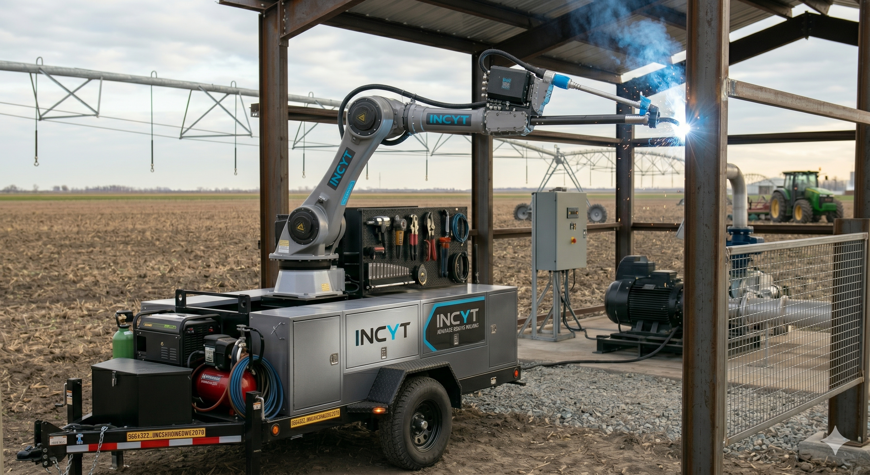Suction-cup desk cobot — frame 06