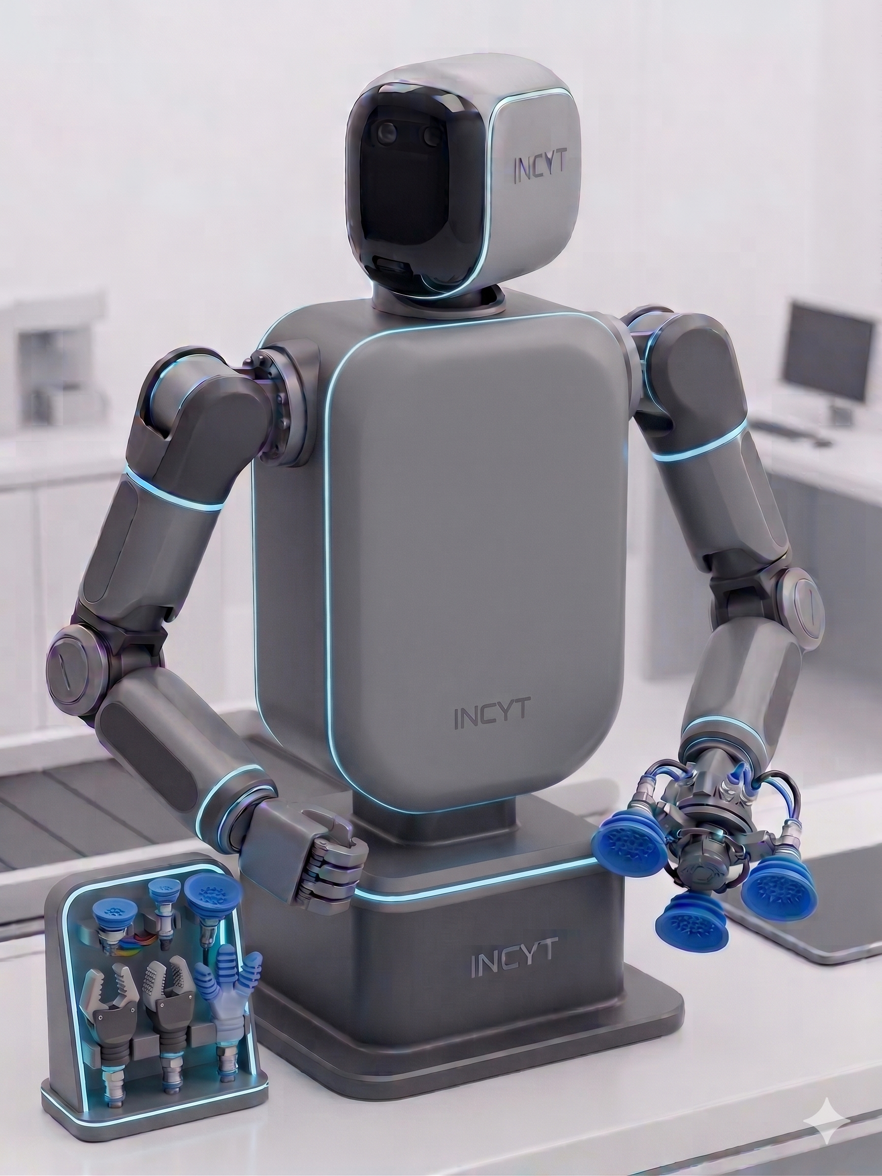 Suction-cup desk cobot — frame 07