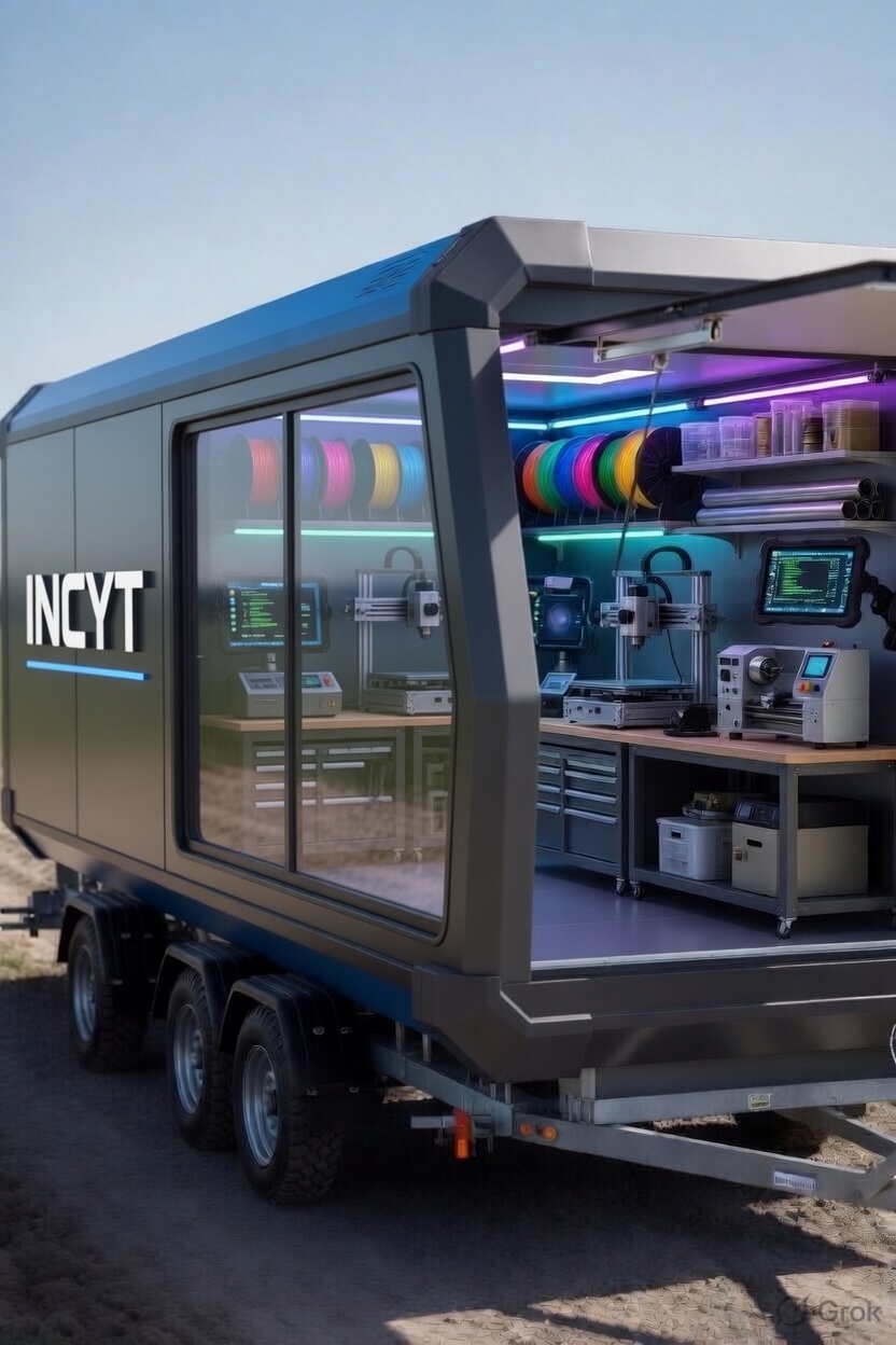 INCYT mobile fab trailer — frame 01